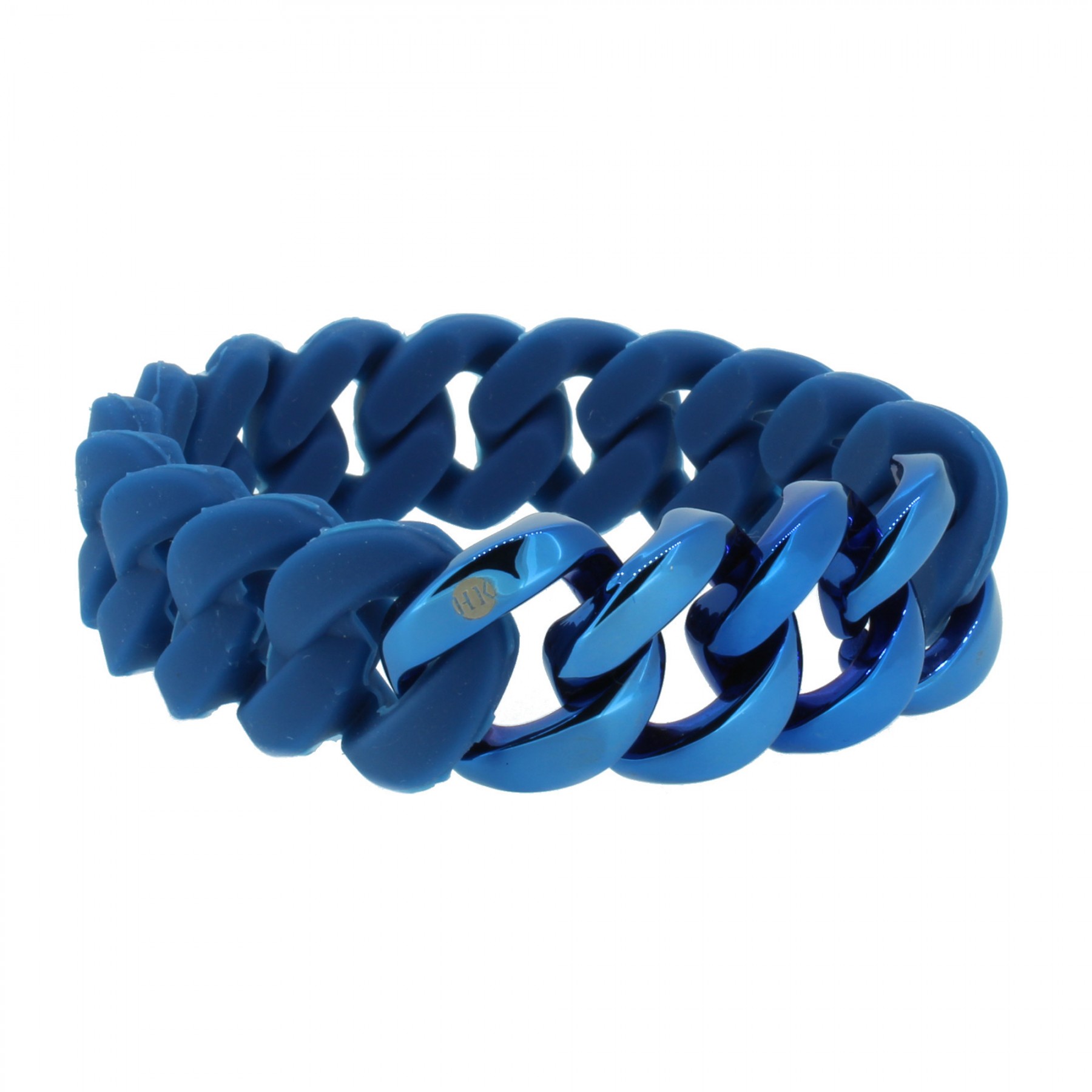 HANSE-KLUNKER Edelstahl Armband blau | 106979 Hanseklunker Herren blau ORIGINAL