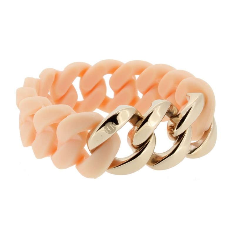 HANSE-KLUNKER ORIGINAL Damen Armband 107034 Edelstahl rosenude rosegold