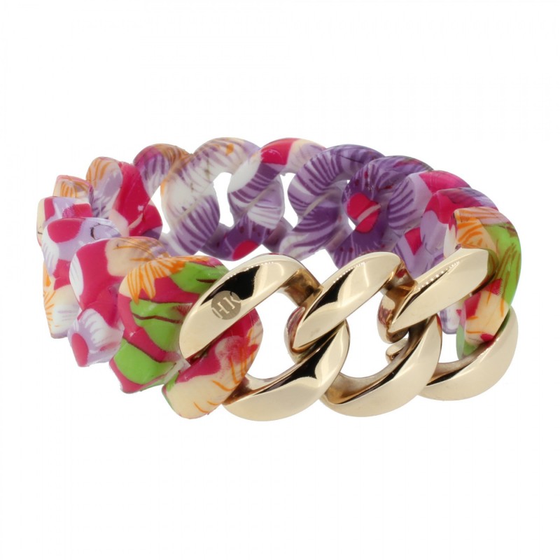 HANSE-KLUNKER ORIGINAL Damen Armband 107407 Edelstahl hawaii rosegold